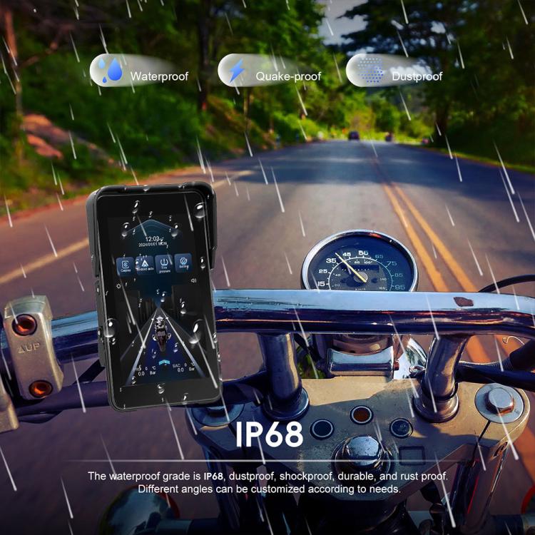 Navigatore GPS impermeabile 5 pollici per moto con CarPlay
