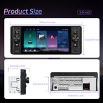 Console centrale auto 5 pollici Android 15 con CarPlay wireless