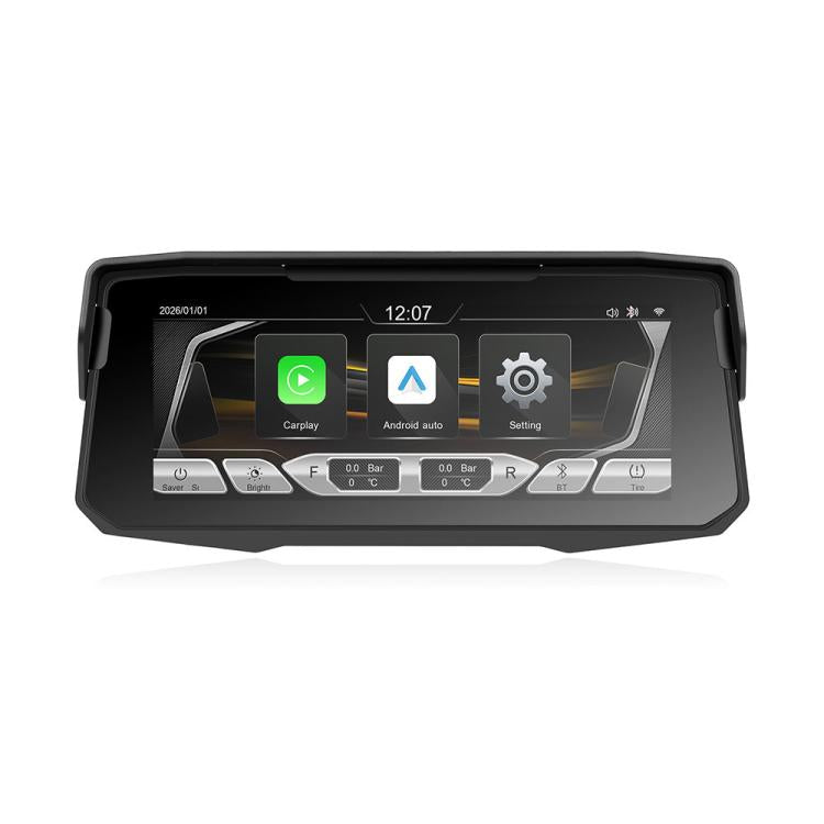 Schermo navigazione wireless 6,86" per moto con sensore pressione