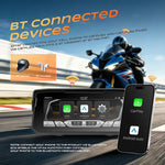 Schermo navigazione wireless 6,86" per moto con sensore pressione