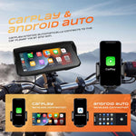 Schermo navigazione wireless 6,86" per moto con sensore pressione