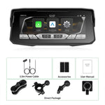 Schermo navigazione wireless 6,86" per moto con sensore pressione