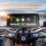 Schermo navigazione wireless 6,86" per moto con sensore pressione
