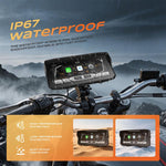 Schermo navigazione wireless 6,86" per moto con sensore pressione