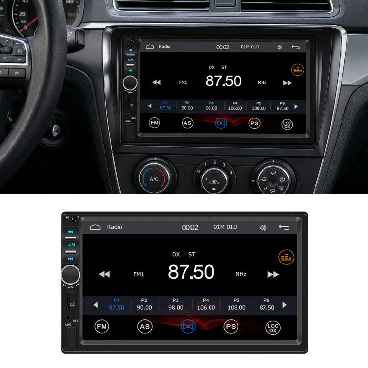 Lettore MP5 wireless touch HD 7" per auto con CarPlay