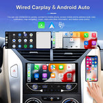 Lettore MP5 wireless auto 6,9" con CarPlay e doppio snodo