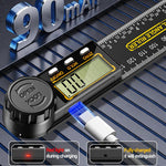 Goniometro digitale ANENG 2 in 1 per angoli e lunghezze - immagine 10