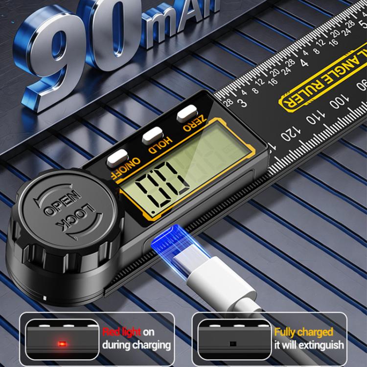 Goniometro digitale ANENG 2 in 1 per angoli e lunghezze - immagine 10