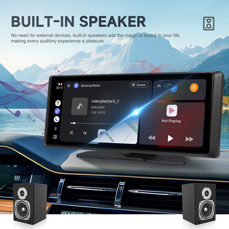 Schermo centrale 8,1" 2K con CarPlay e Android Auto wireless