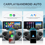 Schermo centrale 8,1" 2K con CarPlay e Android Auto wireless