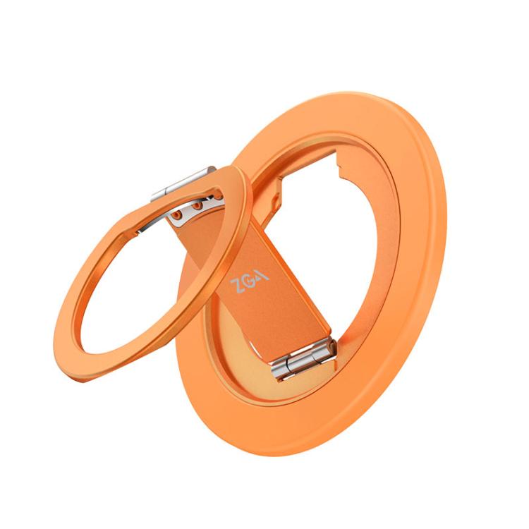 Supporto magnetico per telefono ZGA Z09 con anello in lega di alluminio e