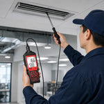 Anemometro termico portatile SMART SENSOR AM866 con sonda telescopica