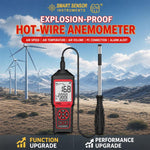 Anemometro termico portatile SMART SENSOR AM866 con sonda telescopica - immagine 3