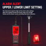 Anemometro termico portatile SMART SENSOR AM866 con sonda telescopica - immagine 6
