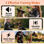 Collare antiabbaio per addestramento cani con telecomando