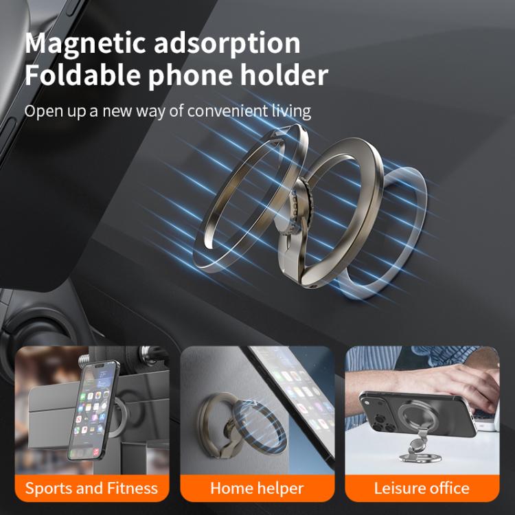 Supporto magnetico per telefono pieghevole con giroscopio