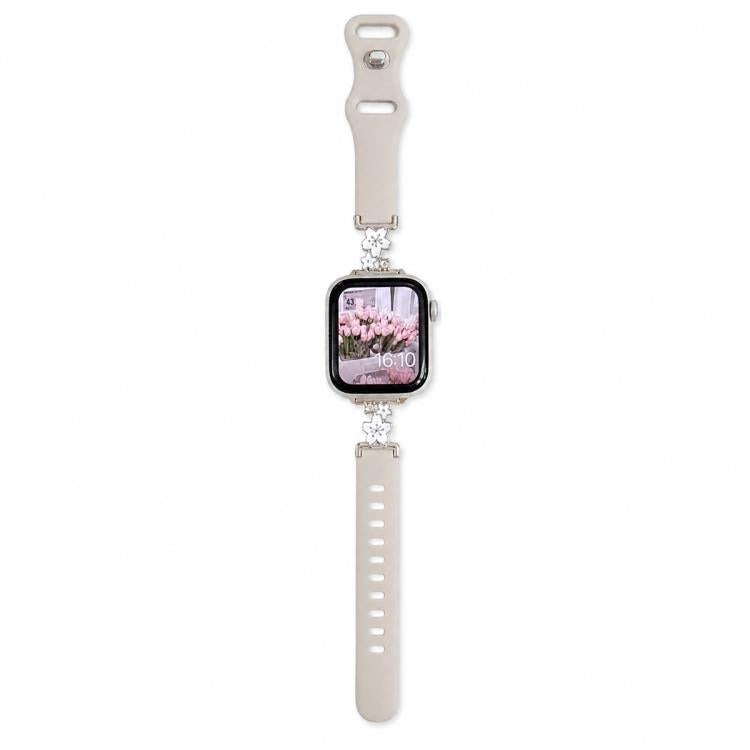 Cinturino silicone con chiusura metallo per Apple Watch