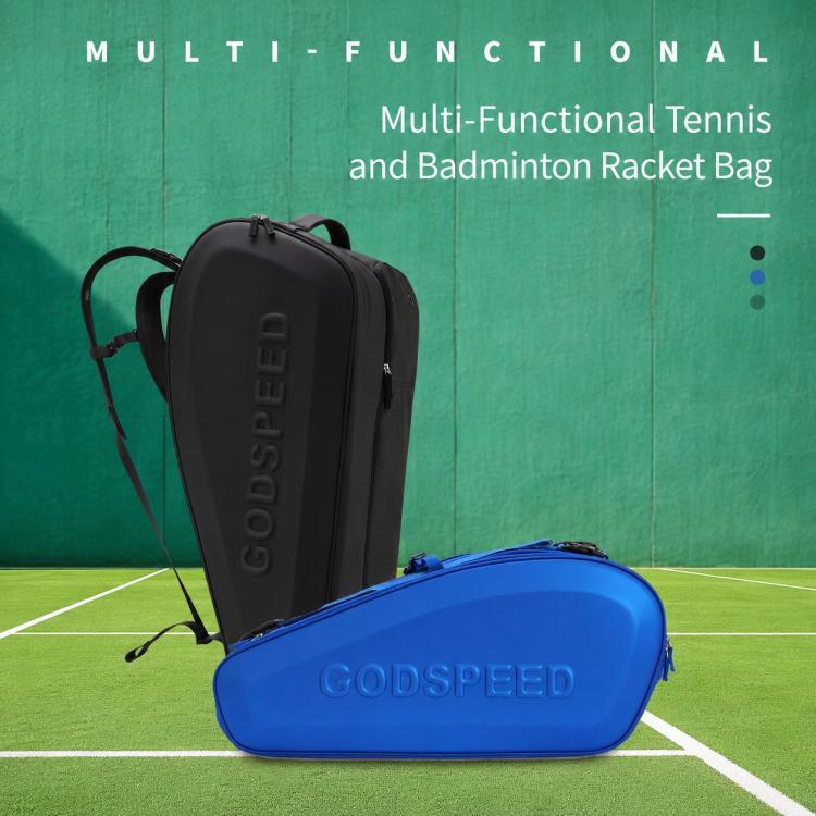 Zaino sportivo rigido 3D per racchette tennis e badminton