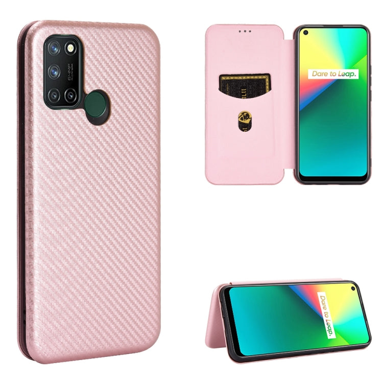 Custodia flip orizzontale in fibra di carbonio con slot per schede per OPPO