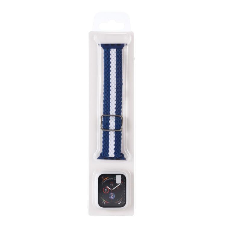 Set cinturino nylon intrecciato e custodia per Apple Watch 41mm