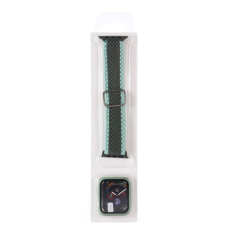 Set cinturino nylon regolabile e custodia per Apple Watch 46mm