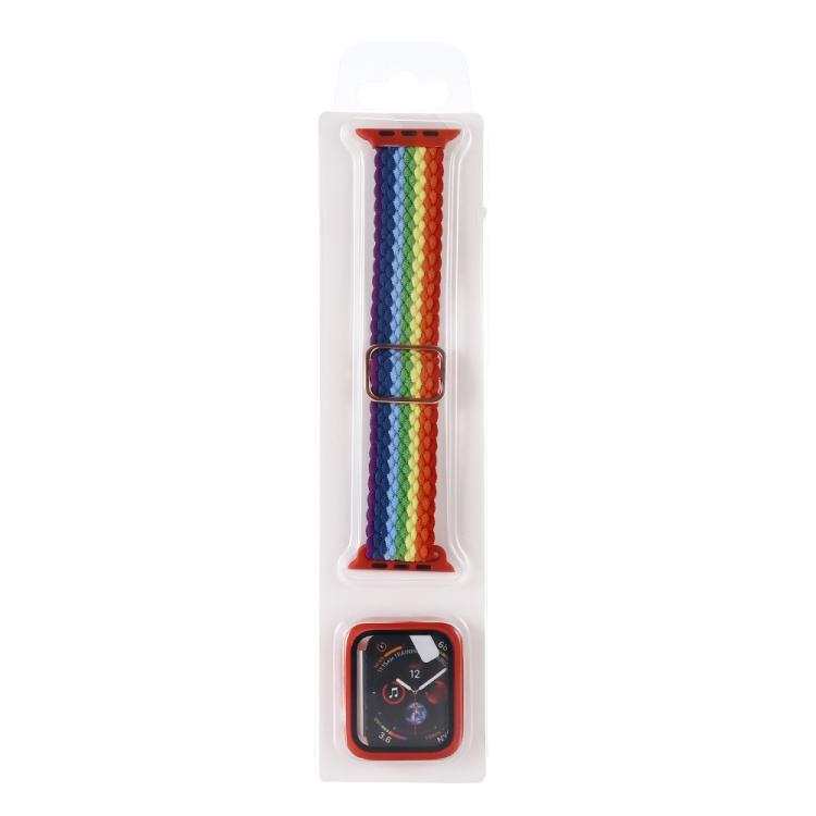 Set cinturino nylon regolabile e custodia per Apple Watch 46mm