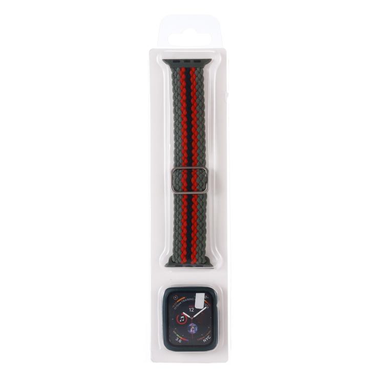 Set cinturino nylon regolabile e custodia per Apple Watch 40mm