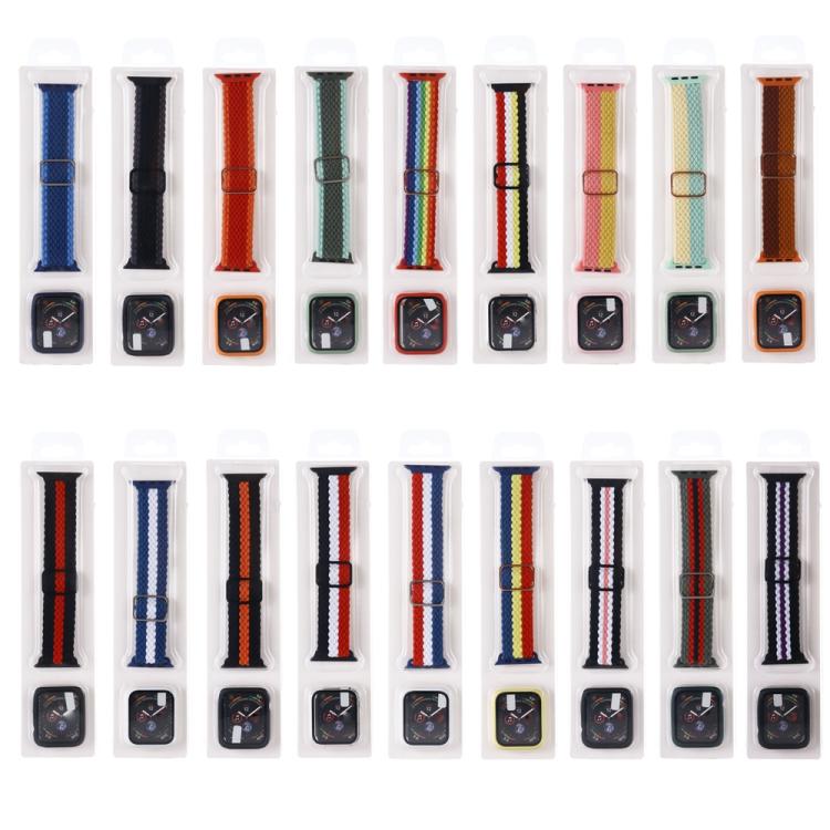 Set cinturino nylon regolabile e custodia per Apple Watch 46mm