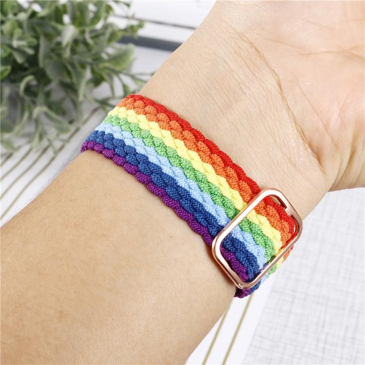 Set cinturino nylon intrecciato e custodia per Apple Watch 41mm
