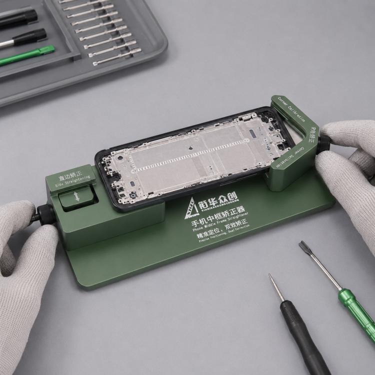 Strumento universale per raddrizzare scocche e cornici smartphone - immagine 5