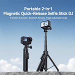 Selfie stick magnetico Yesido SF37 2 in 1 con treppiede - immagine 2