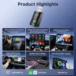 Yesido KM32 adattatore wireless CarPlay e Android Auto