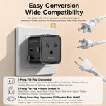 Adattatore da viaggio universale Yesido MC46, 2500 W - immagine 11