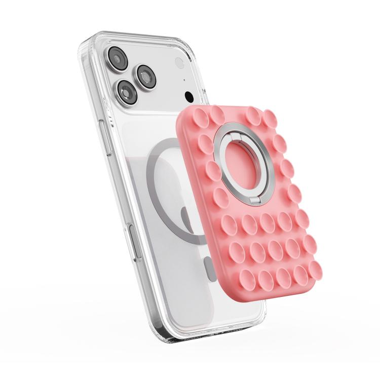 Supporto magnetico 2 in 1 in silicone per telefono con ventosa