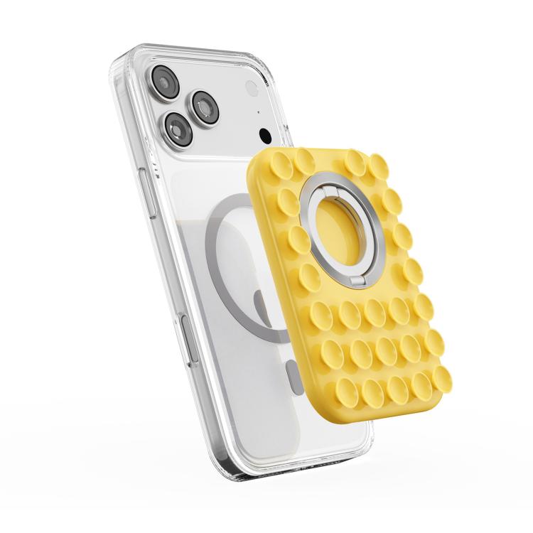 Supporto magnetico 2 in 1 in silicone per telefono con ventosa