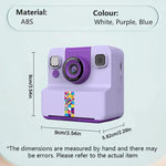 Fotocamera istantanea per bambini A30 con schermo IPS da 2,4 pollici - immagine 14