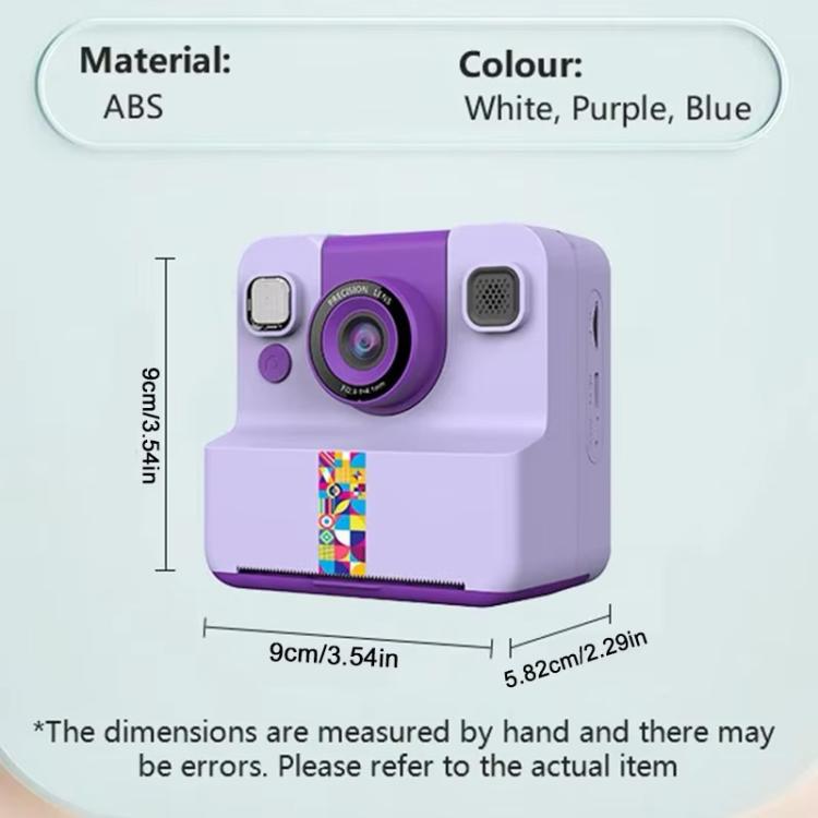 Fotocamera istantanea per bambini A30 con schermo IPS da 2,4 pollici - immagine 14