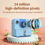 Fotocamera istantanea per bambini A30 con schermo IPS da 2,4 pollici - immagine 6