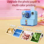 Fotocamera istantanea per bambini A30 con schermo IPS da 2,4 pollici - immagine 8