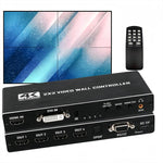 Processore video HDMI 2x2 4K con casting wireless