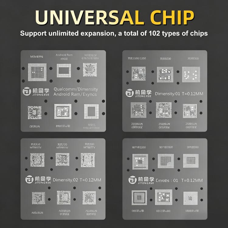 Piattaforma di riparazione JTX T4 Max 2 in 1 per chip e RAM - immagine 11