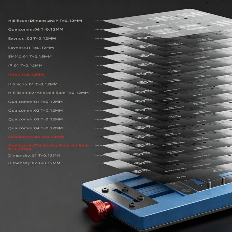 Piattaforma di riparazione JTX T4 Max 2 in 1 per chip e RAM - immagine 8