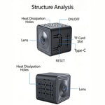 X7 Smart WiFi IP Camera 1080P con visione notturna