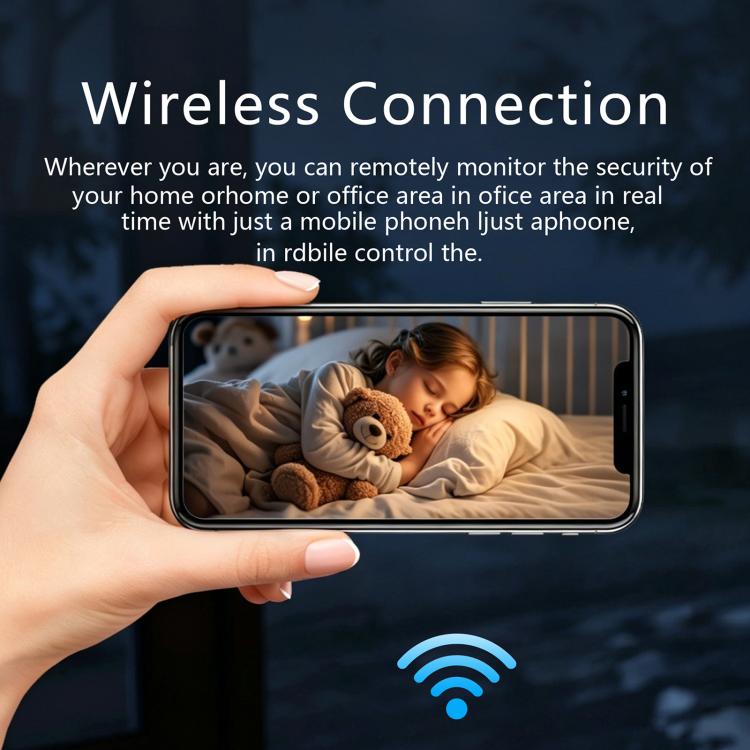 X7 Smart WiFi IP Camera 1080P con visione notturna