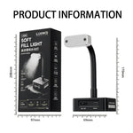 Lampada da lavoro LUOWEI LS-04 a luce soffusa dimmerabile - immagine 13