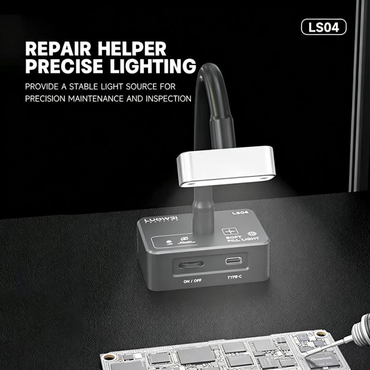Lampada da lavoro LUOWEI LS-04 a luce soffusa dimmerabile - immagine 10