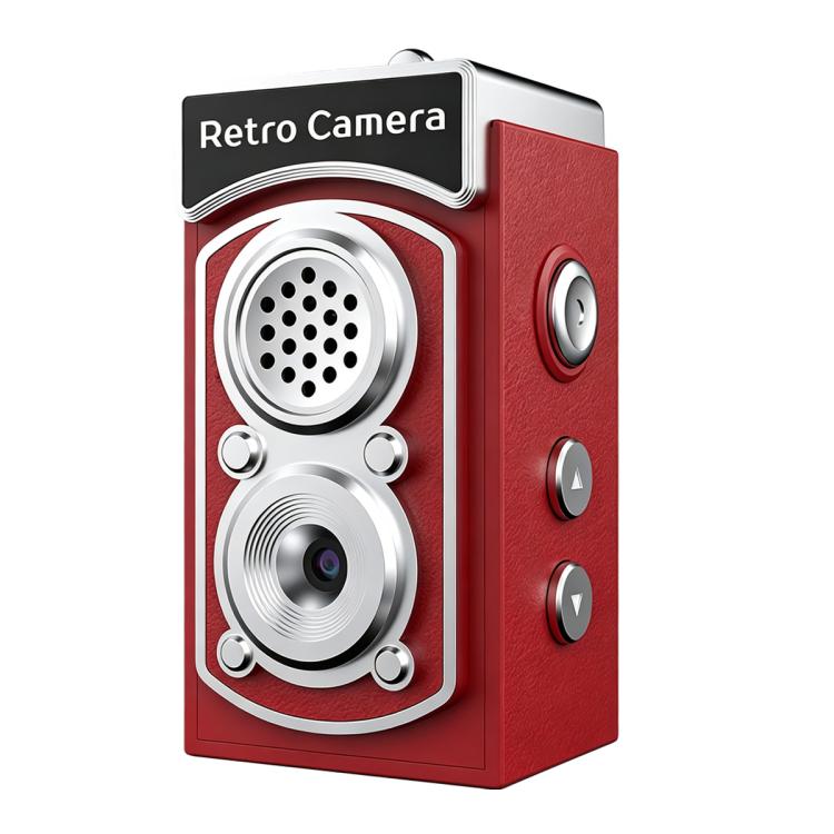 Mini fotocamera retrò X9 8 MP con video 1080p e display IPS - immagine 5