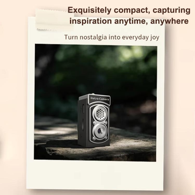 Mini fotocamera retrò X9 8 MP con video 1080p e display IPS - immagine 11