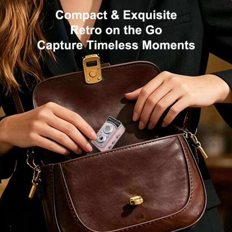 Mini fotocamera retrò X9 8 MP con video 1080p e display IPS - immagine 13