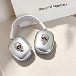 Custodia protettiva con motivo 3D galvanizzato per AirPods Max 2 e Max